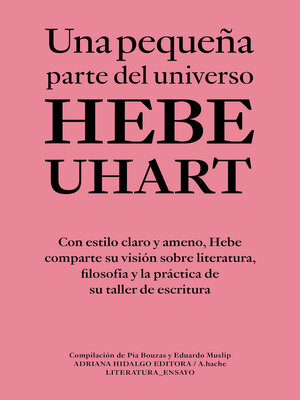 cover image of Una pequeña parte del universo